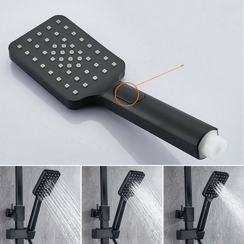 Lisslune | Modern Shower System Wall Mounted Stain Resistant Shower System with Hand Shower