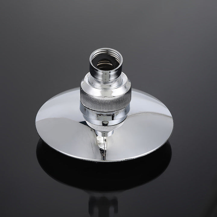 Lisslune | Round Shape Shower Head Modern Swivel Wall Mounted Fixed Shower Head
