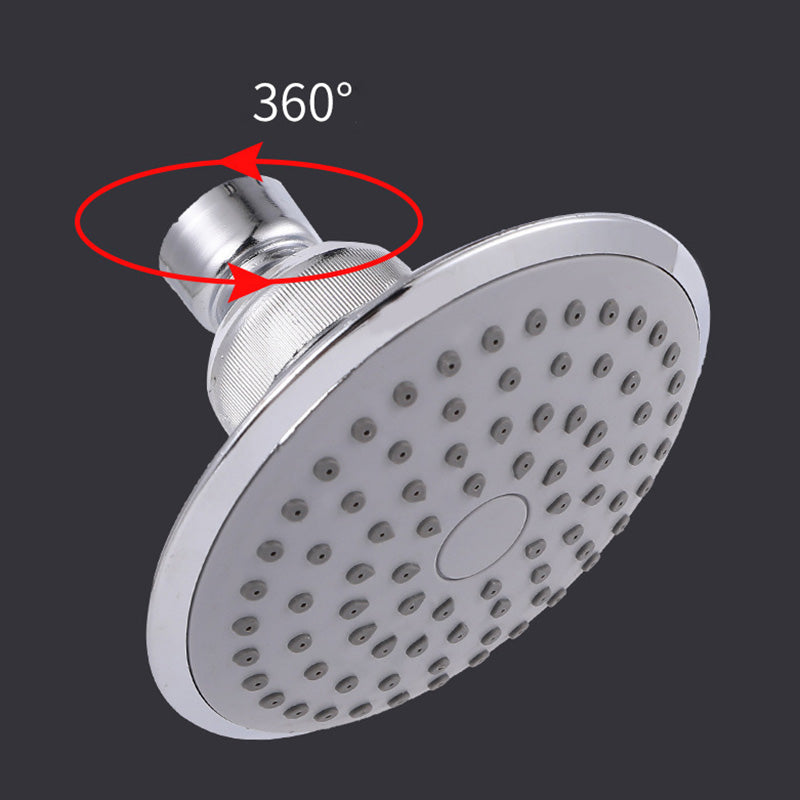 Lisslune | Round Shape Shower Head Modern Swivel Wall Mounted Fixed Shower Head