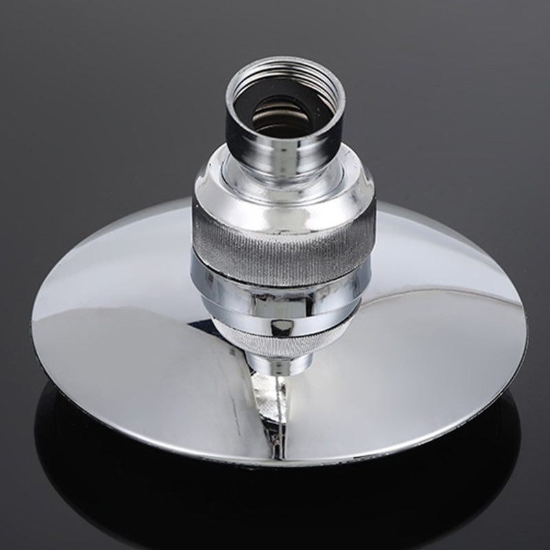 Lisslune | Round Shape Shower Head Modern Swivel Wall Mounted Fixed Shower Head