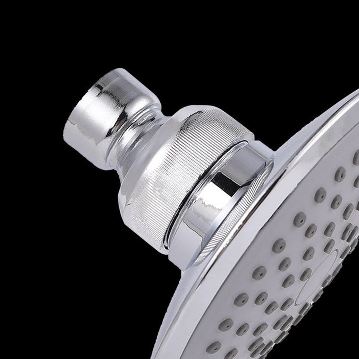 Lisslune | Round Shape Shower Head Modern Swivel Wall Mounted Fixed Shower Head