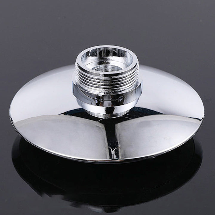 Lisslune | Round Shape Shower Head Modern Swivel Wall Mounted Fixed Shower Head