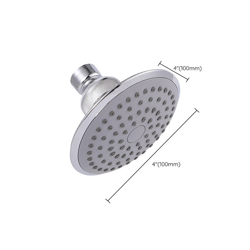 Lisslune | Round Shape Shower Head Modern Swivel Wall Mounted Fixed Shower Head
