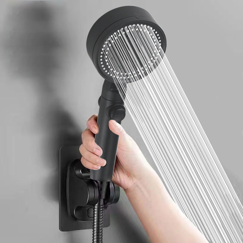 Lisslune | Plastic Shower Head Adjustable Spray Pattern Handheld Shower Head