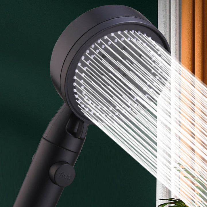 Lisslune | Plastic Shower Head Adjustable Spray Pattern Handheld Shower Head