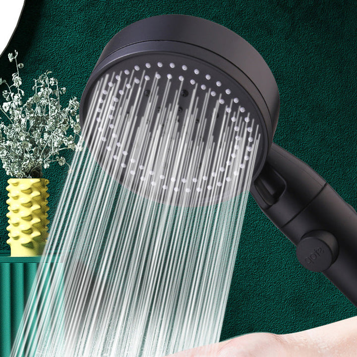 Lisslune | Plastic Shower Head Adjustable Spray Pattern Handheld Shower Head