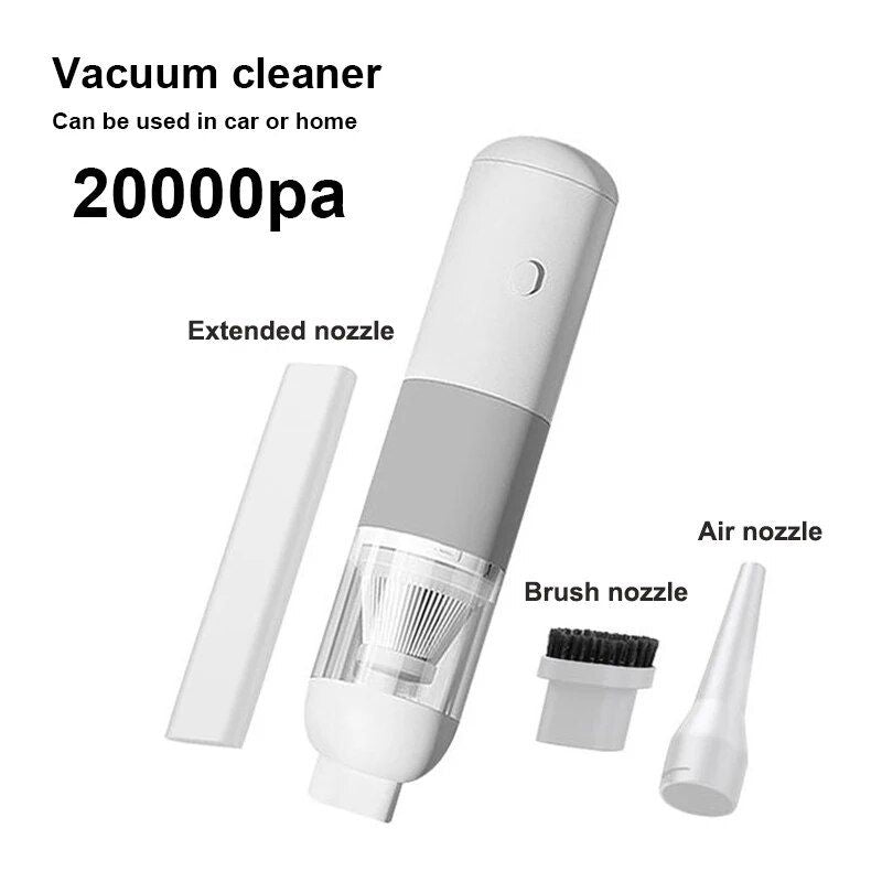 Lisslune | Wireless Handheld Car and Home Vacuum with Dual Use Suction Power