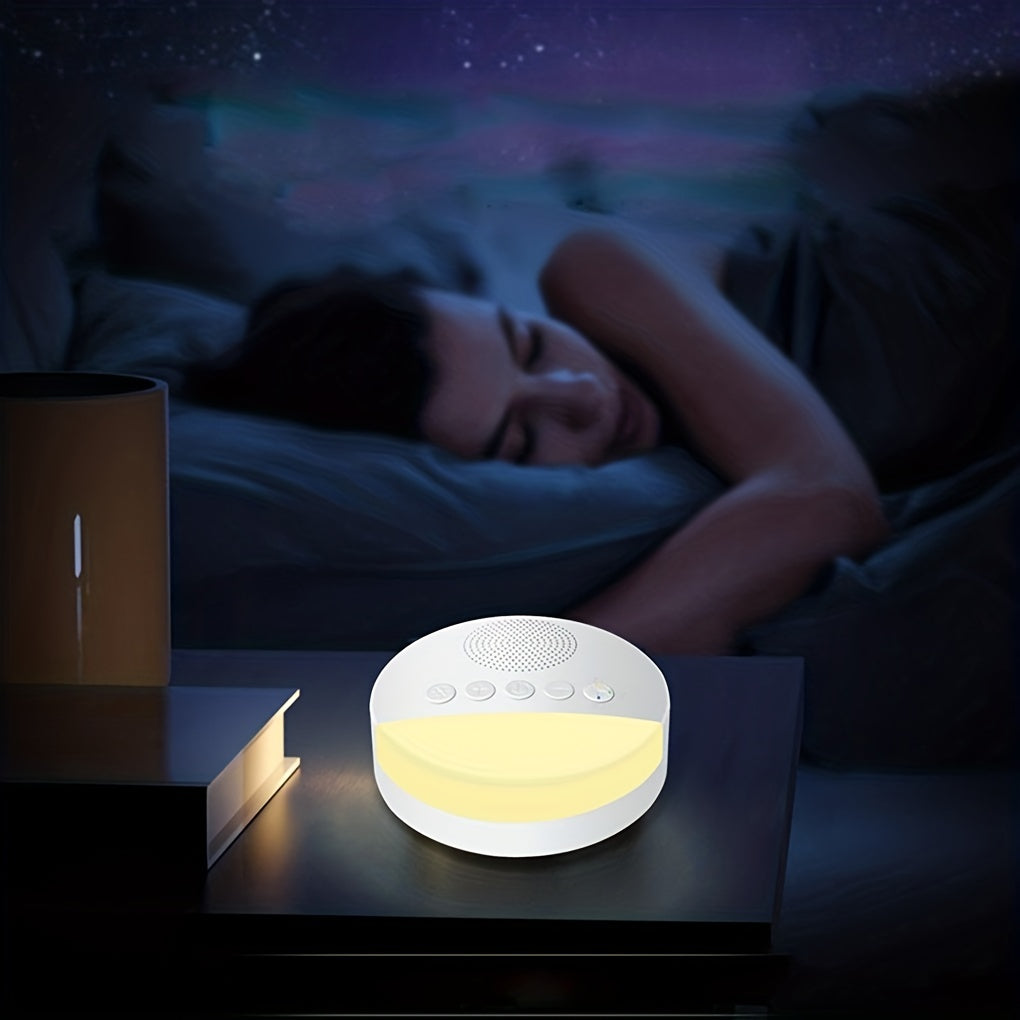 Lisslune | DreamWave White Noise Machine – Soothing Sound Therapy with Timer