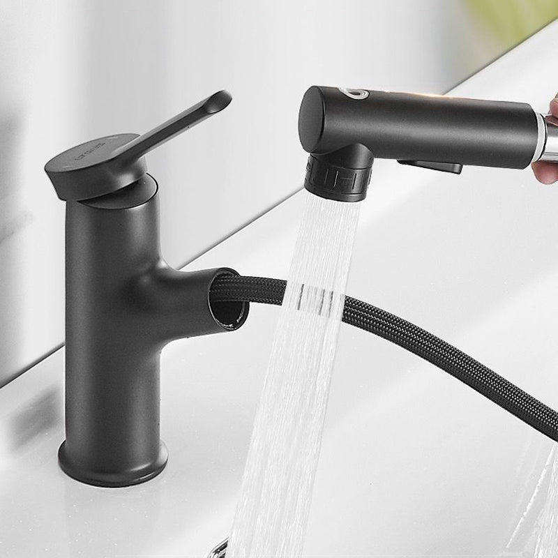 Lisslune | Modern Design Bathroom Faucet Single Lever Mixer with Water Hose