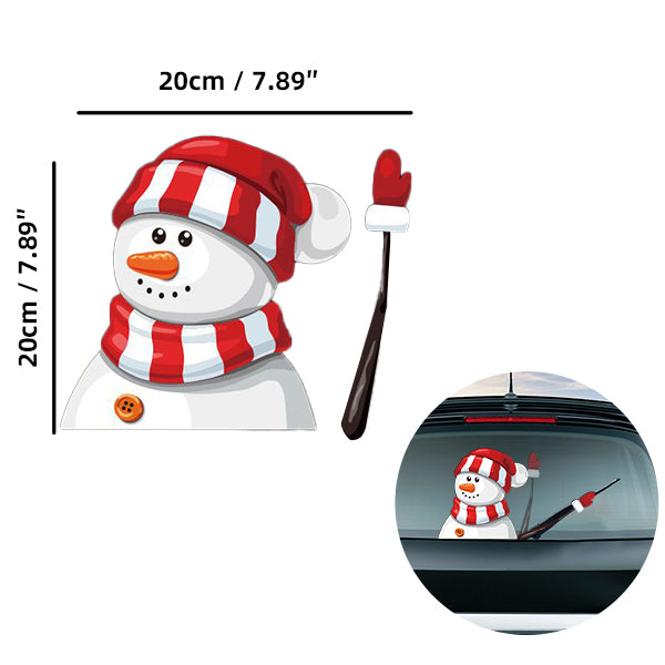 Lisslune | 2024 Christmas/Halloween Car Wiper Sticker