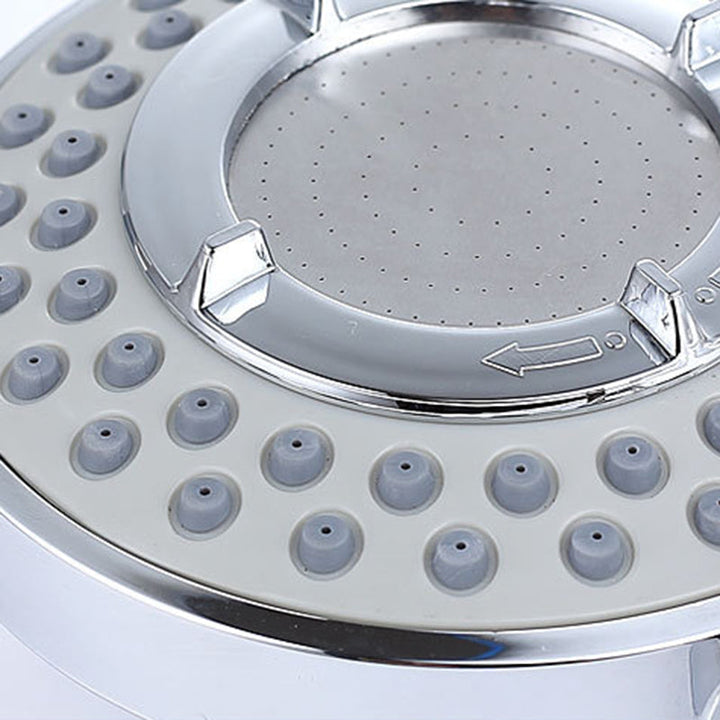Lisslune | Silver Hand Shower 3 Spray Stainless Steel Wall Mount Shower Head
