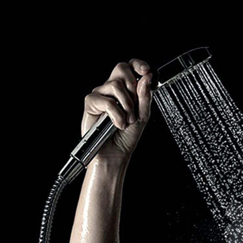 Lisslune | Silver Hand Shower 3 Spray Stainless Steel Wall Mount Shower Head