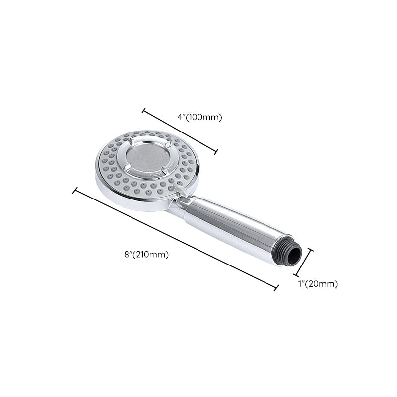 Lisslune | Silver Hand Shower 3 Spray Stainless Steel Wall Mount Shower Head