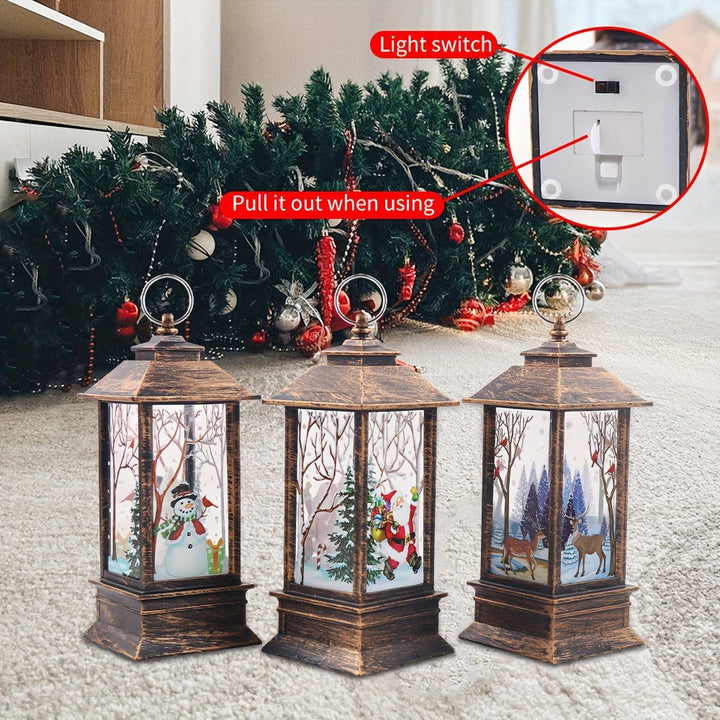 Lisslune | 3 Sets | Christmas Stands Small Lanterns