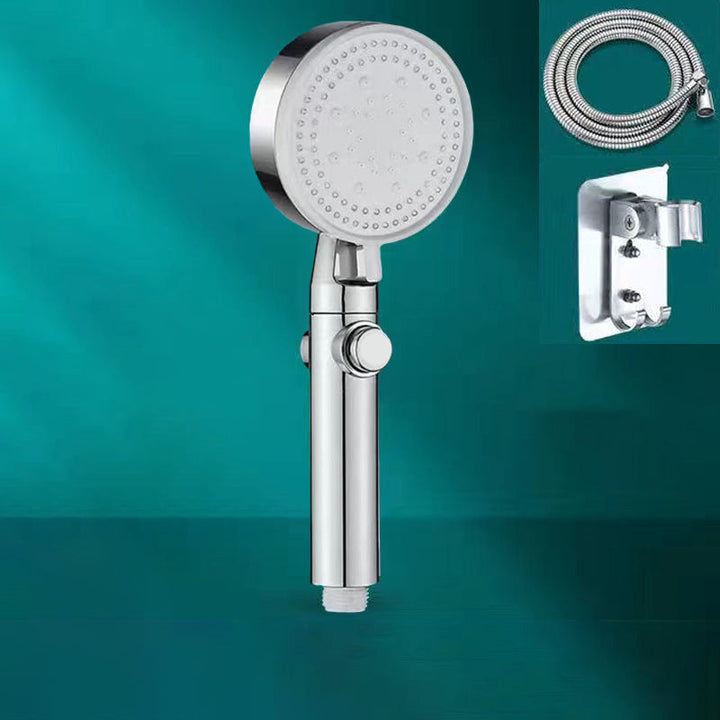 Lisslune | Plastic head showerhead bathroom handheld showerhead with adjustable spray pattern