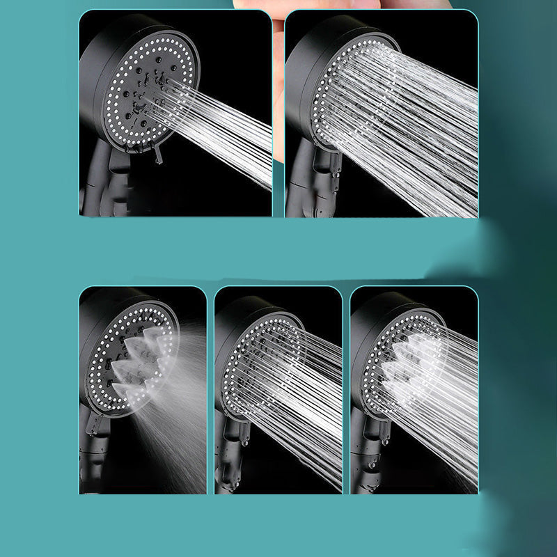 Lisslune | Plastic head showerhead bathroom handheld showerhead with adjustable spray pattern