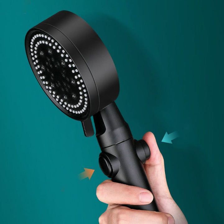 Lisslune | Plastic head showerhead bathroom handheld showerhead with adjustable spray pattern