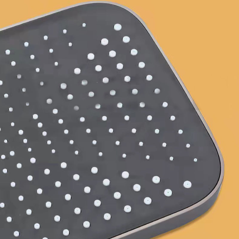 Lisslune | Modern adjustable swivel shower head metal shower fixture on the wall