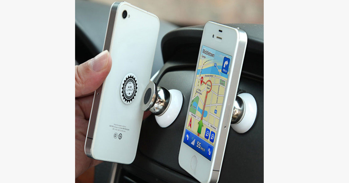 Lisslune | 360-Degree Magnetic Car Mount – Keep your phone in place!