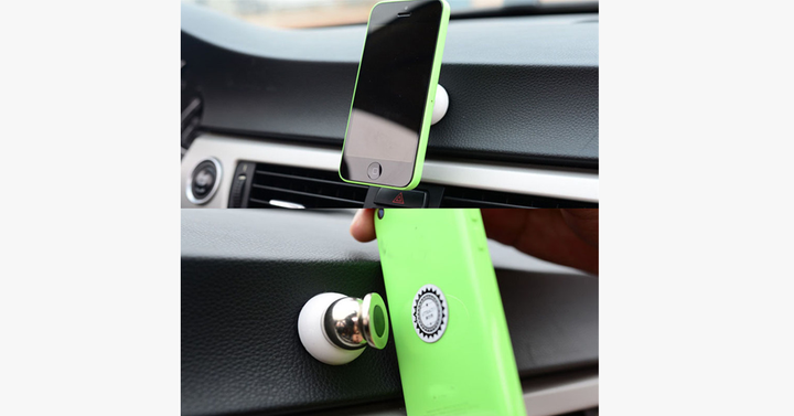 Lisslune | 360-Degree Magnetic Car Mount – Keep your phone in place!