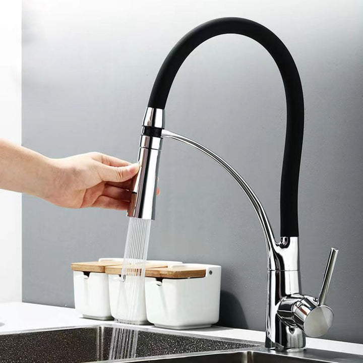 Lisslune | Modern 1-Hand Faucets Copper Touchless with Water Dispenser Standard Kitchen Faucet