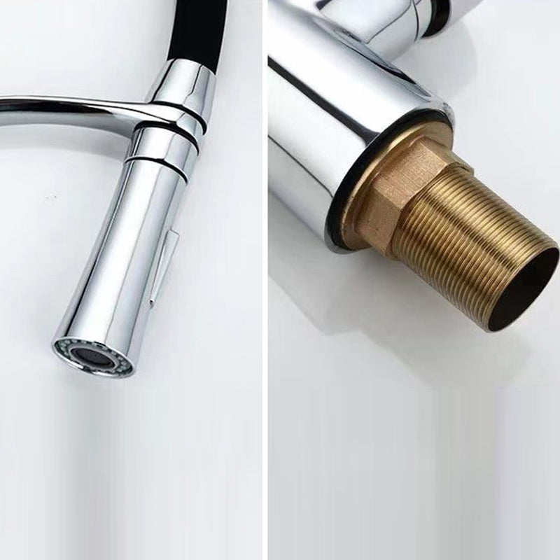 Lisslune | Modern 1-Hand Faucets Copper Touchless with Water Dispenser Standard Kitchen Faucet