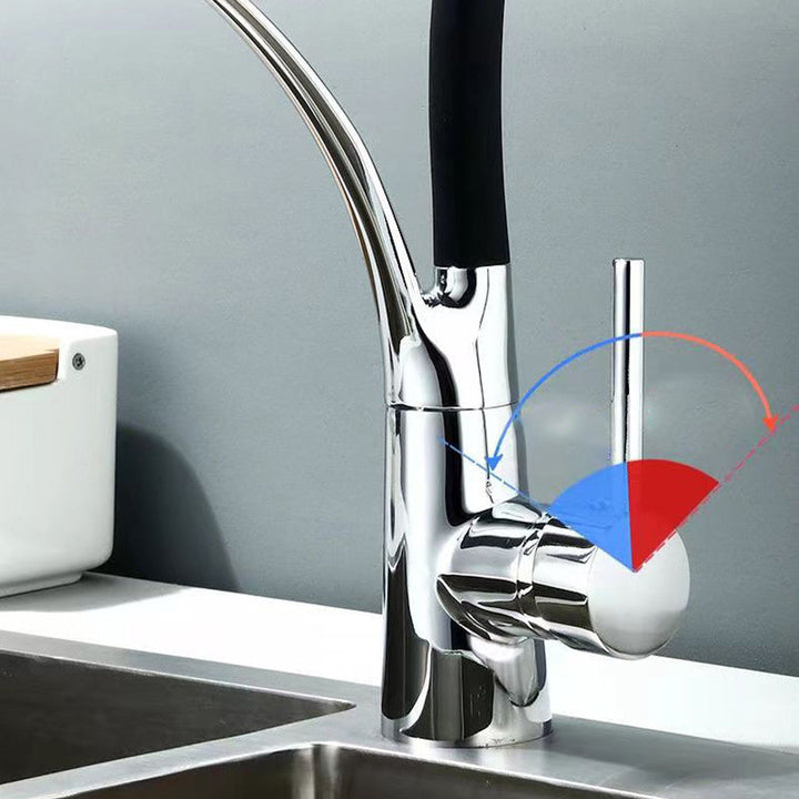 Lisslune | Modern 1-Hand Faucets Copper Touchless with Water Dispenser Standard Kitchen Faucet
