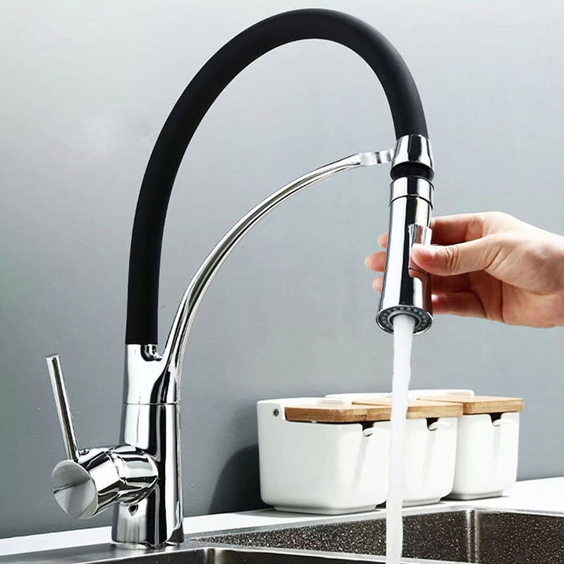 Lisslune | Modern 1-Hand Faucets Copper Touchless with Water Dispenser Standard Kitchen Faucet