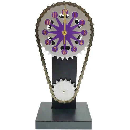 Lisslune | Watch chain with movement - Silent rotating table clock