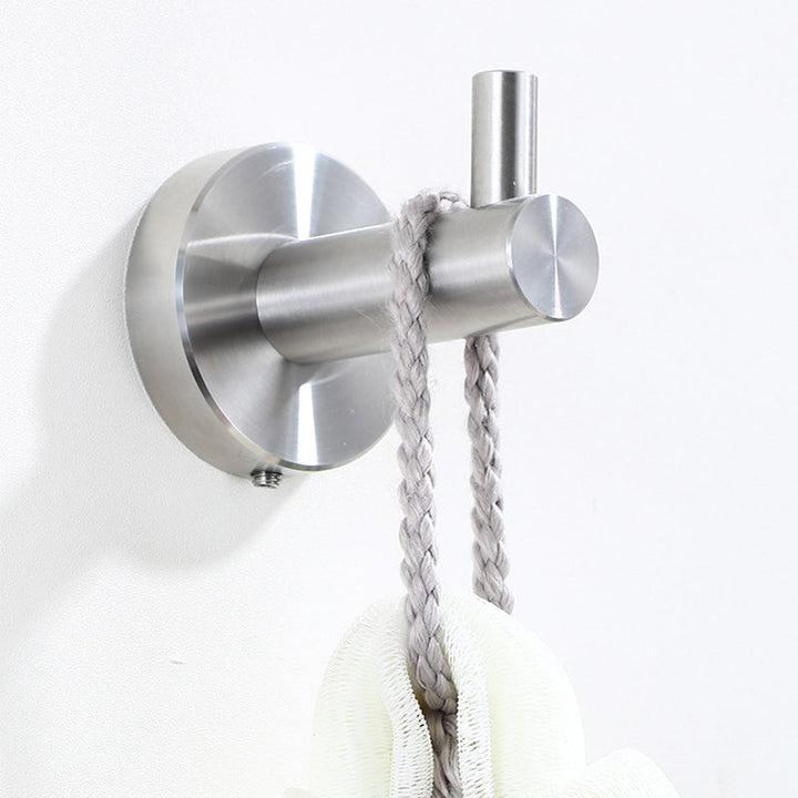 Lisslune | Stainless Steel Bathroom Set 3-piece Modern Style Simple Bathroom Accessory Set