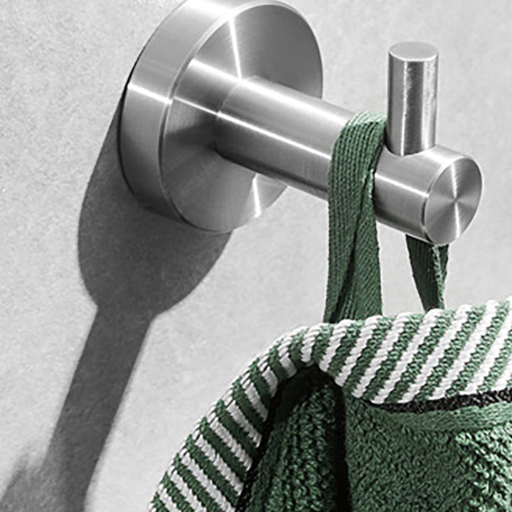 Lisslune | Stainless Steel Bathroom Set 3-piece Modern Style Simple Bathroom Accessory Set