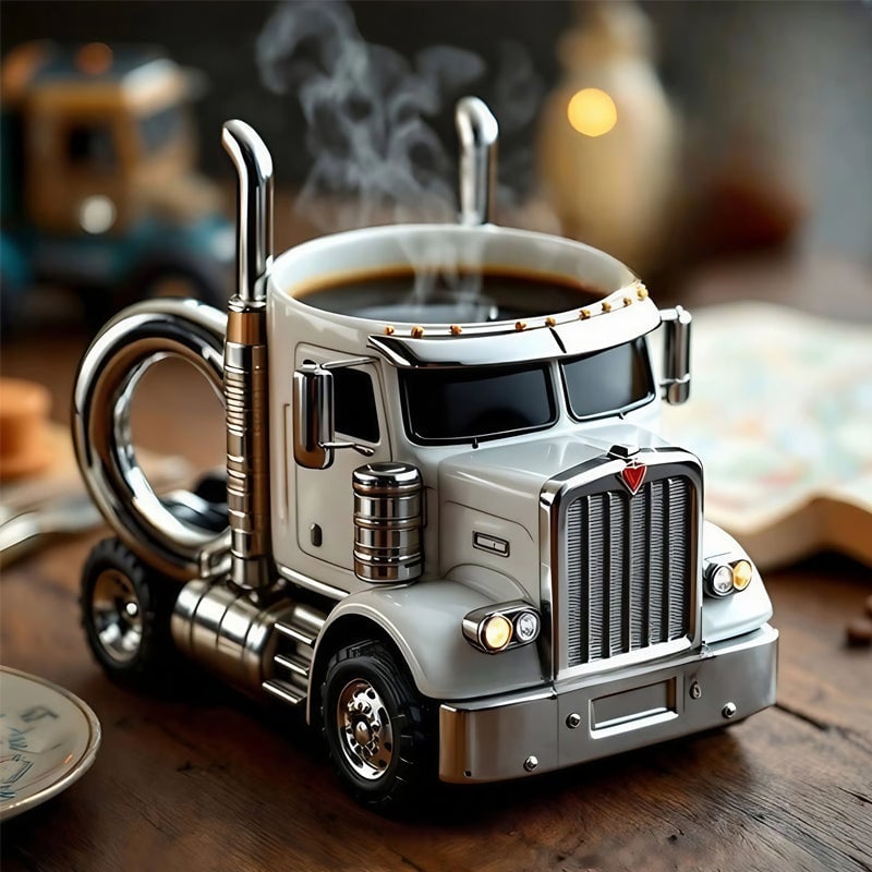 Lisslune | Handmade Truck Coffee Mug