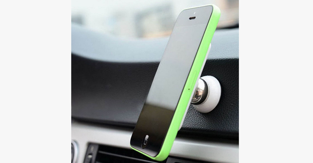 Lisslune | 360-Degree Magnetic Car Mount – Keep your phone in place!