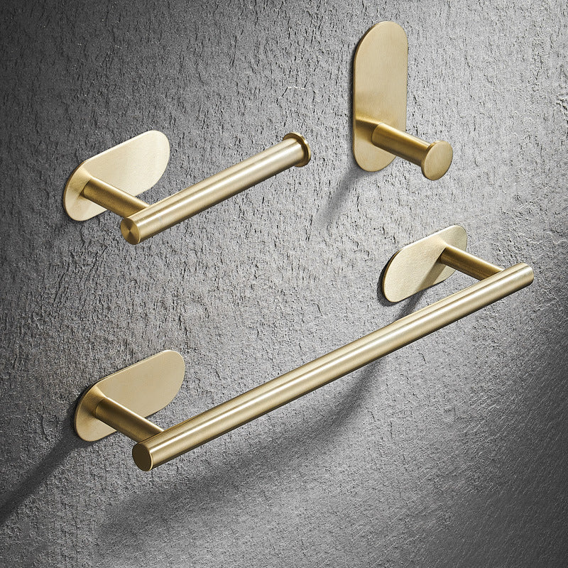 Lisslune | Modern Simple Metal Bathroom Accessories as Single Item or in Set in Gold