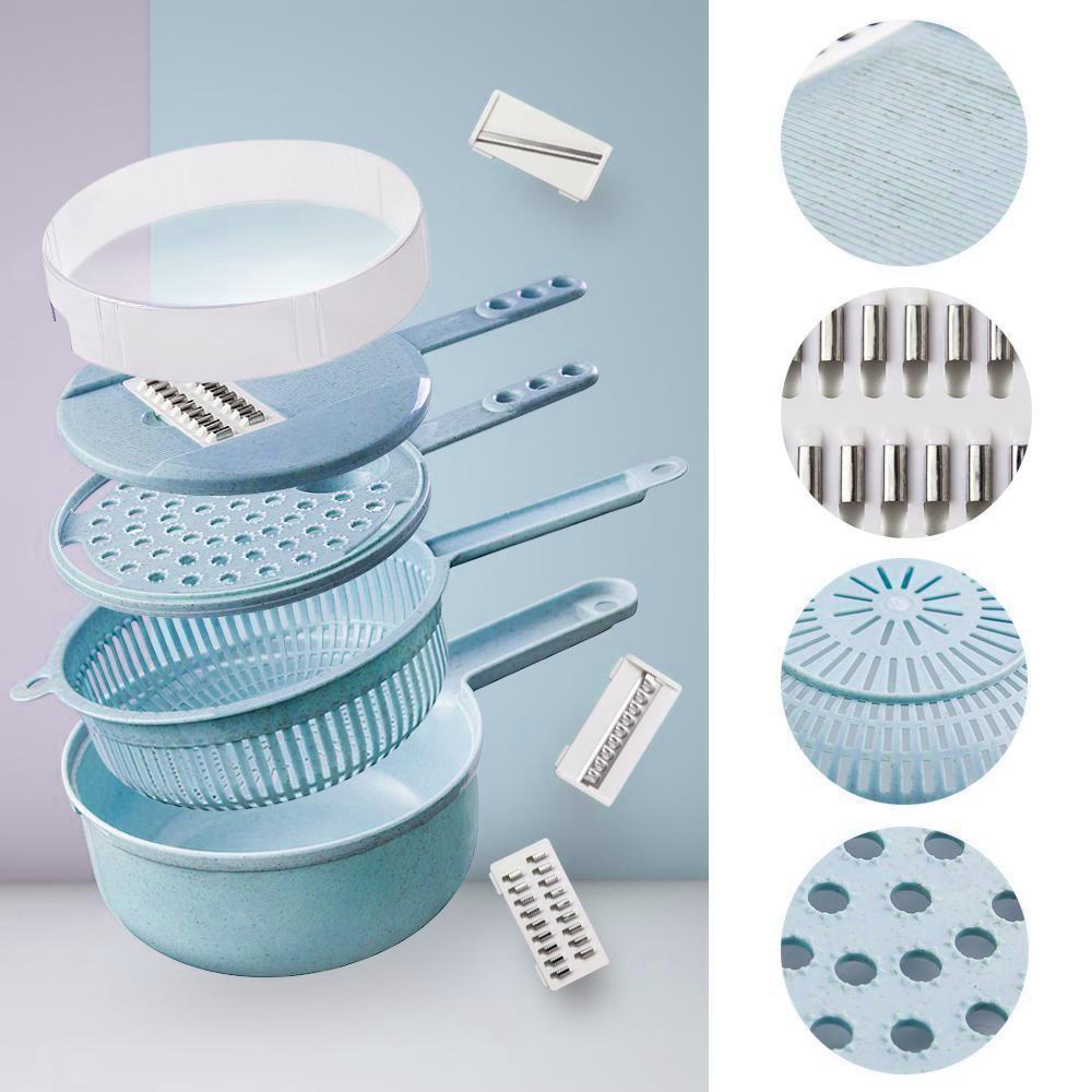 Lisslune | 9 in 1 Multifunctional Vegetable Slicer Set