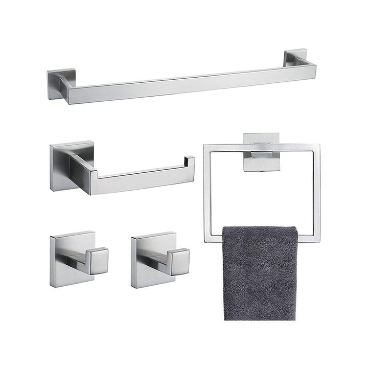 Lisslune | Stainless Steel Bathroom Accessories as Single Piece or in Set Modern Bathroom Hardware
