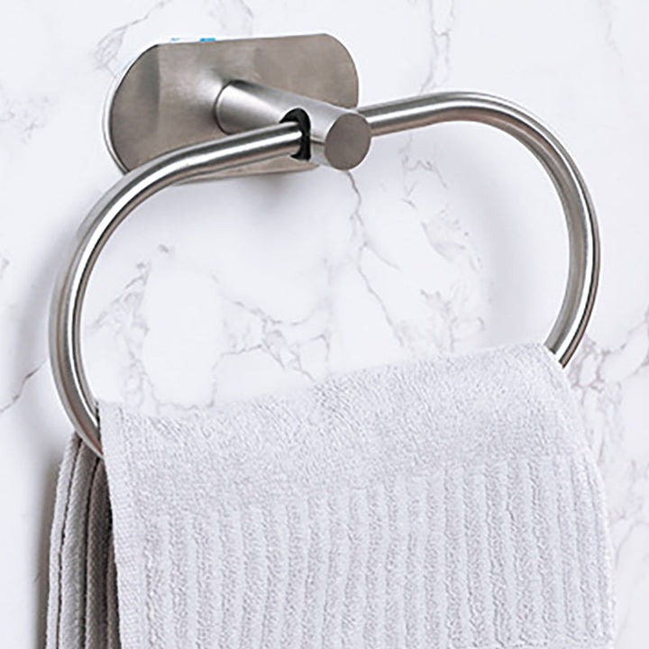 Lisslune | Stainless Steel Bath Set Modern Style Simple Bathroom Accessory Set