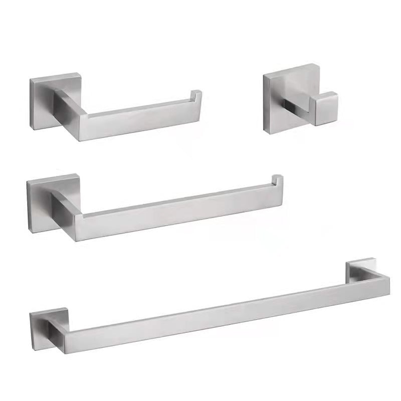 Lisslune | Stainless Steel Bathroom Fittings Modern Style Simple Bathroom Fitting Set