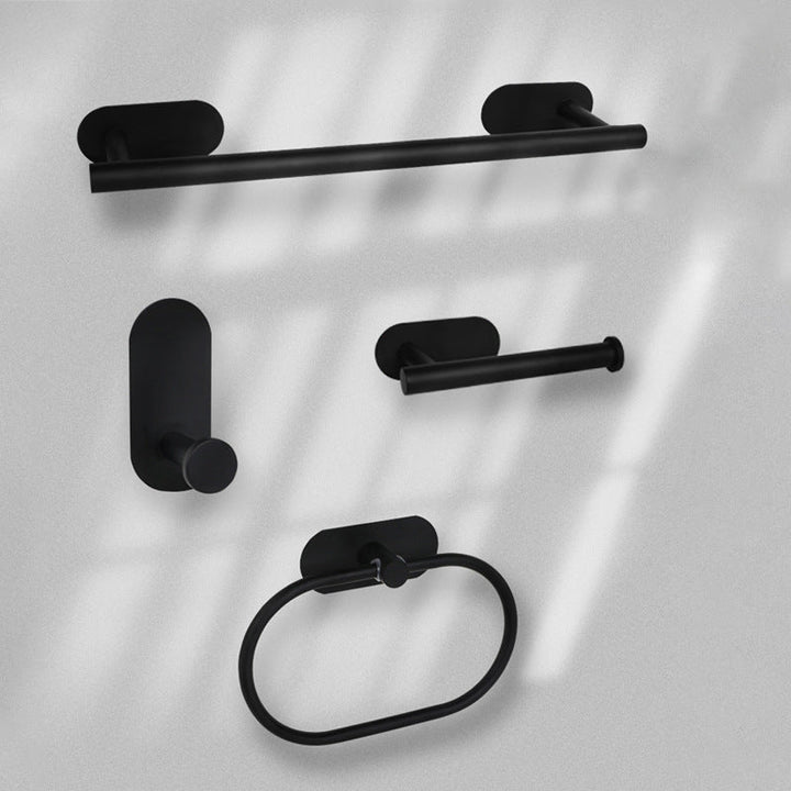 Lisslune | Stainless Steel Bathroom Hardware Set Modern Minimalist Bathroom Hardware Set