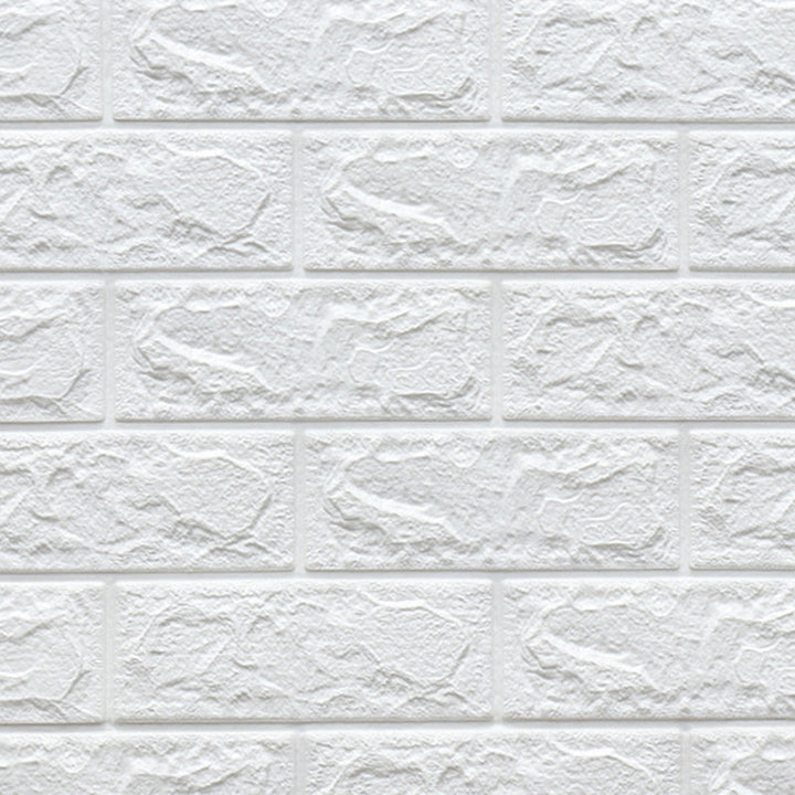 Lisslune | 3D Synthetic-Brick Wall Panel Peel and Press Foam Living Room Waterproof Wall Ceiling