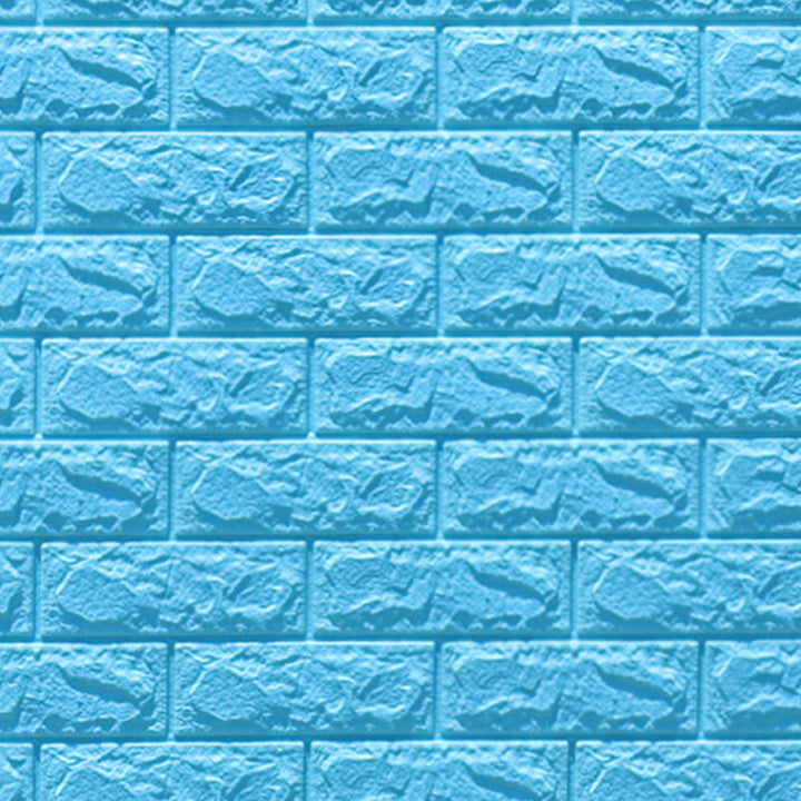 Lisslune | 3D Synthetic-Brick Wall Panel Peel and Press Foam Living Room Waterproof Wall Ceiling