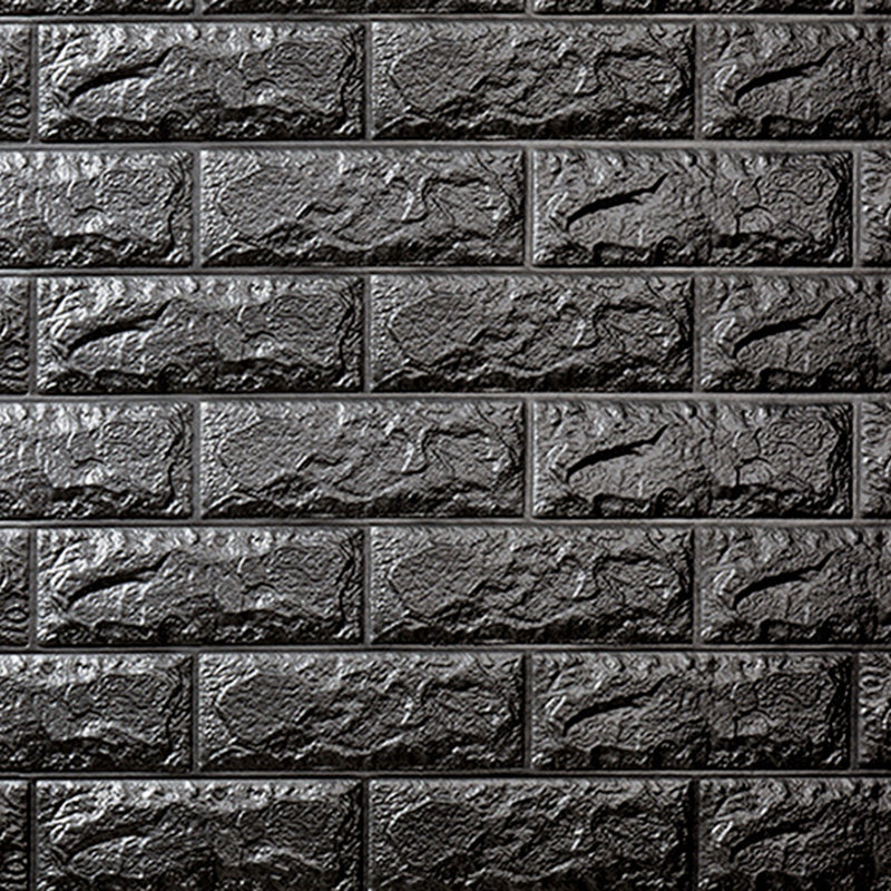 Lisslune | 3D Synthetic-Brick Wall Panel Peel and Press Foam Living Room Waterproof Wall Ceiling