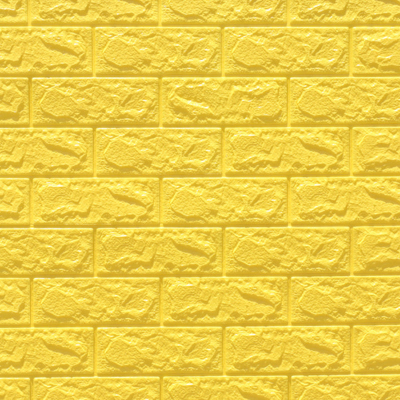Lisslune | 3D Synthetic-Brick Wall Panel Peel and Press Foam Living Room Waterproof Wall Ceiling