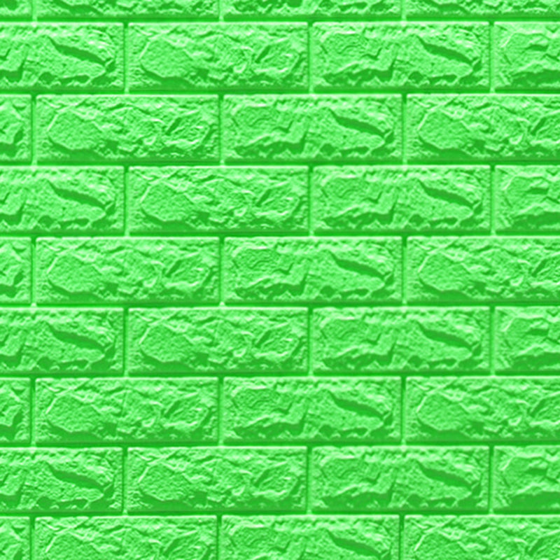 Lisslune | 3D Synthetic-Brick Wall Panel Peel and Press Foam Living Room Waterproof Wall Ceiling