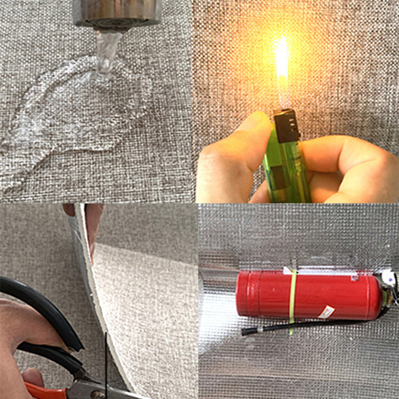 Lisslune | Modern Wall Panel Padded Adhesive Soundproof Interior Wall Ceiling