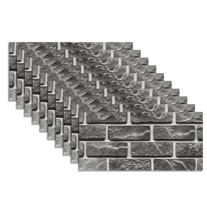 Lisslune | Industrial Antique Wall Panel, Self-Adhesive, Waterproof Wall Ceiling for the Living Room