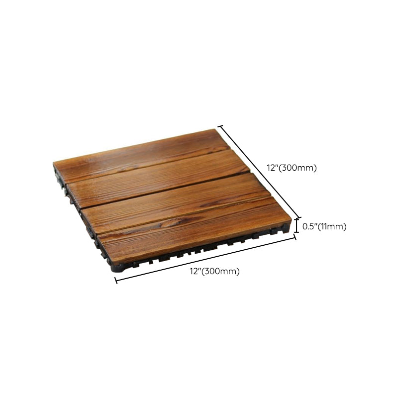 Lisslune | Pine Dark Laminate Flooring Mold Resistant Laminate Plank Flooring