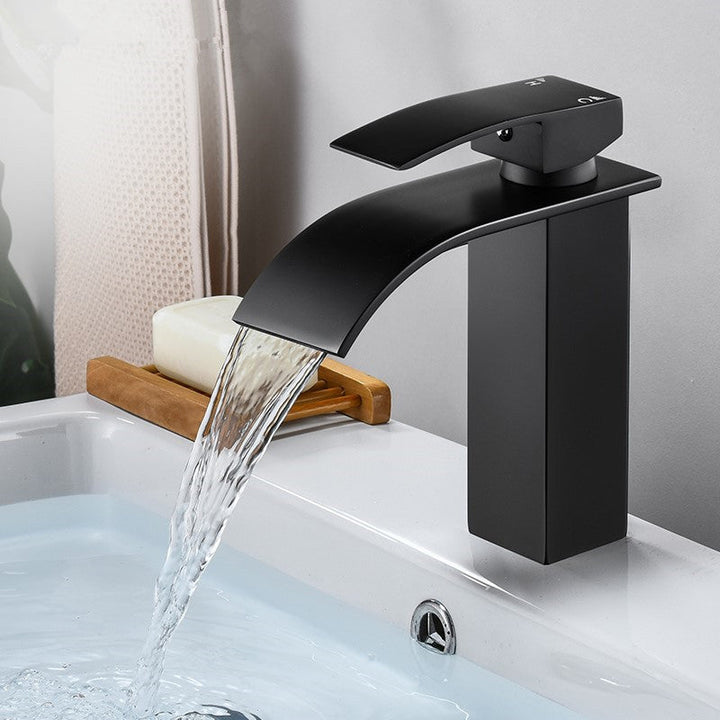 Lisslune | Vessel Sink Faucets Single Lever Mixer Modern Faucets for the Bathroom
