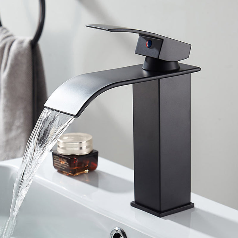 Lisslune | Vessel Sink Faucets Single Lever Mixer Modern Faucets for the Bathroom