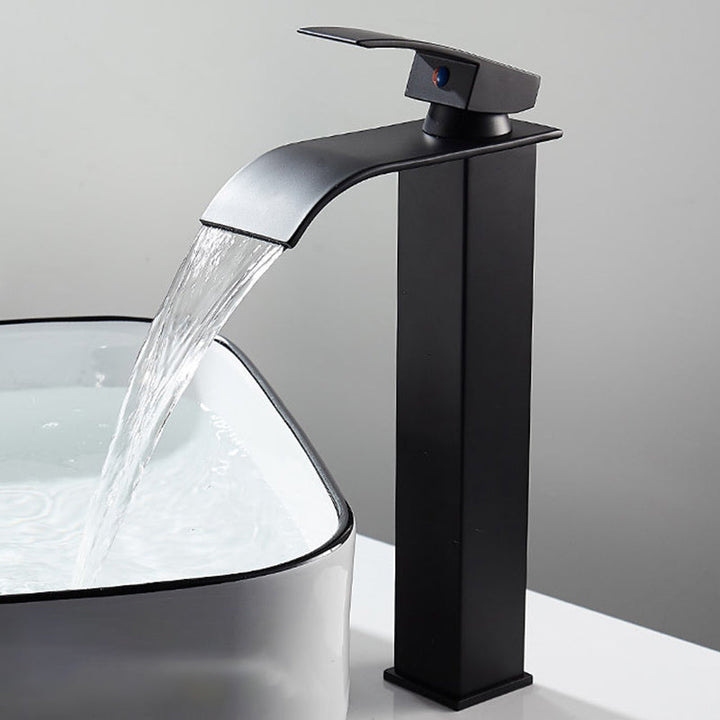 Lisslune | Vessel Sink Faucets Single Lever Mixer Modern Faucets for the Bathroom